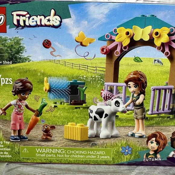 Lego 42607 FRIENDS Autumn's Baby Cow Shed Building Set 79 Pieces New - Picture 6 of 6